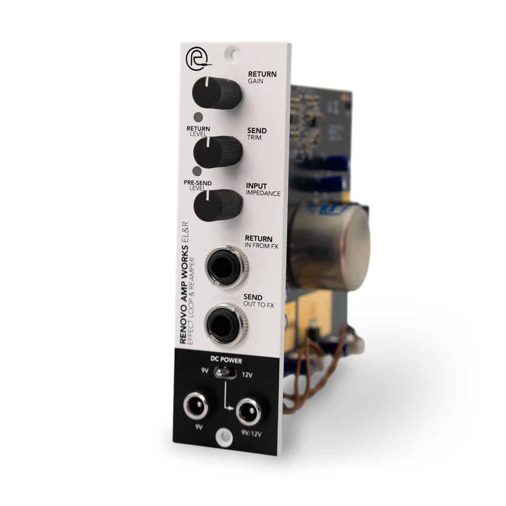 Effects loop and reamper built at Renovo Amp Works
